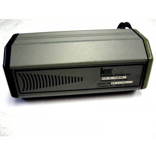 A black box with a microphone and a speaker