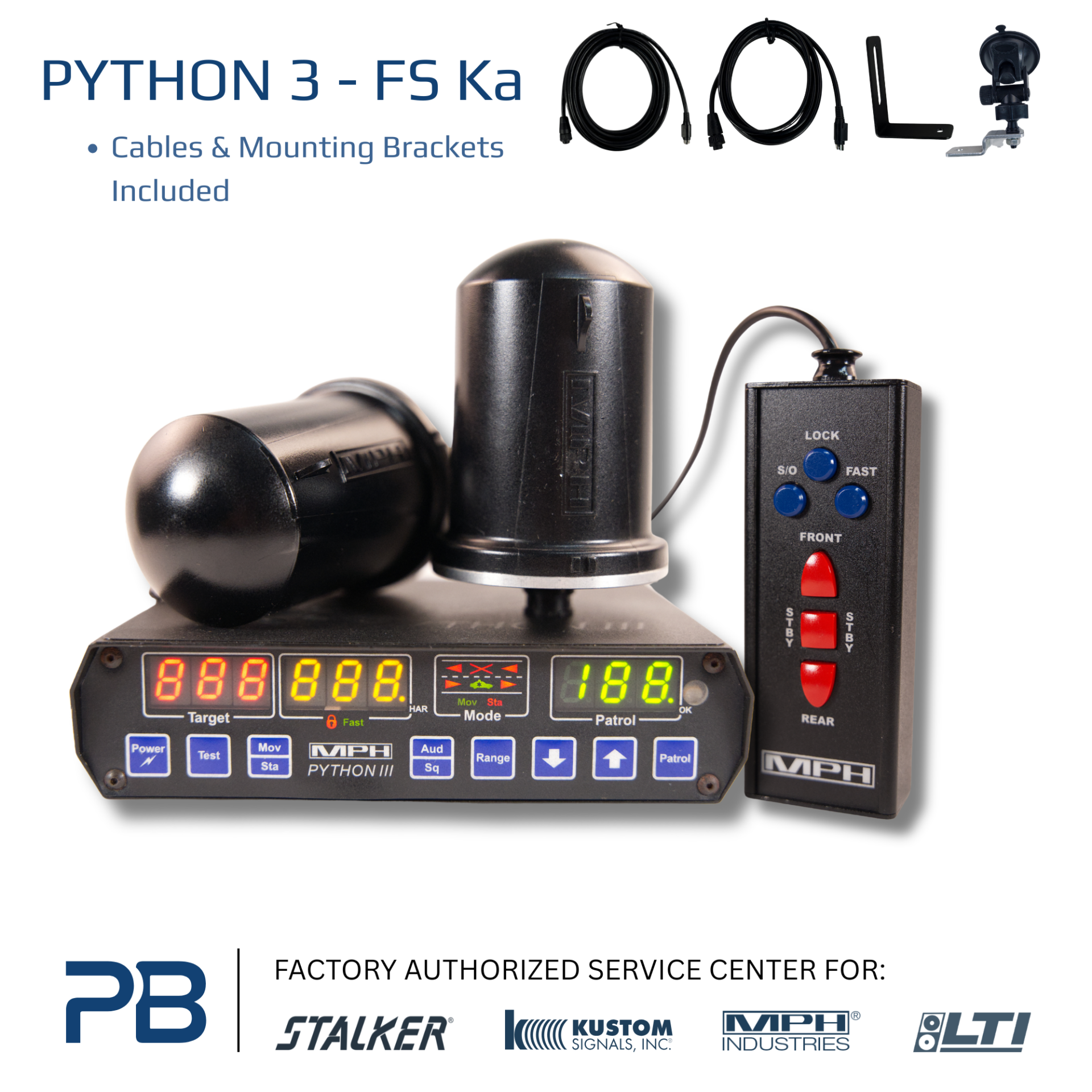MPH Python III FS. Shows Fastest car in pack, and also shows same direction traffic in moving mode - Image 2