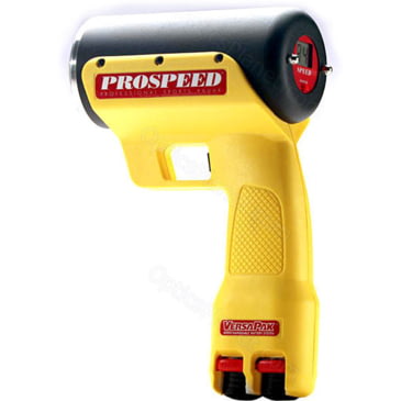 A yellow and black paint roller with the word " prospeed ".