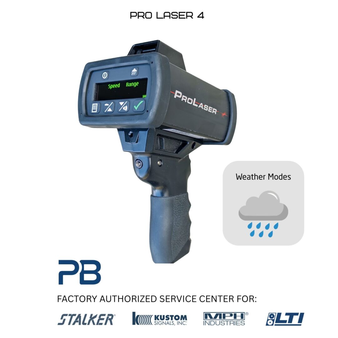 ProLaser 4 speed gun with weather modes.